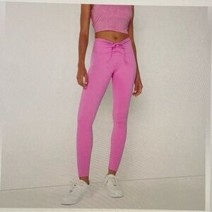 Victoria's Secret PINK adjustable waist ruched front leggings